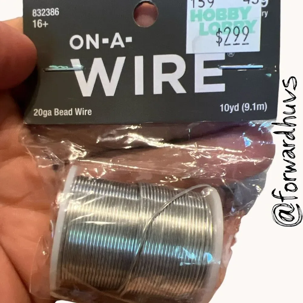 On A Wire 20 Gauge Bead Wire Lot 4 Colors Jewelry Craft Supplies New